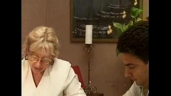 Blonde Granny fucking
